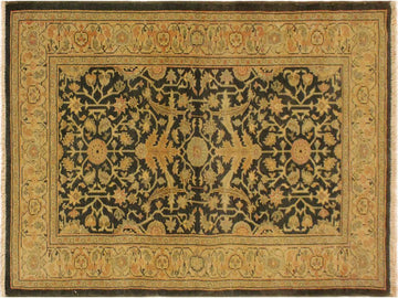 A02385, 3 2"x 411",Transitional                  ,3x5,Grey,GREEN,Hand-knotted                  ,Pakistan   ,100% Wool  ,Rectangle  ,652671144578